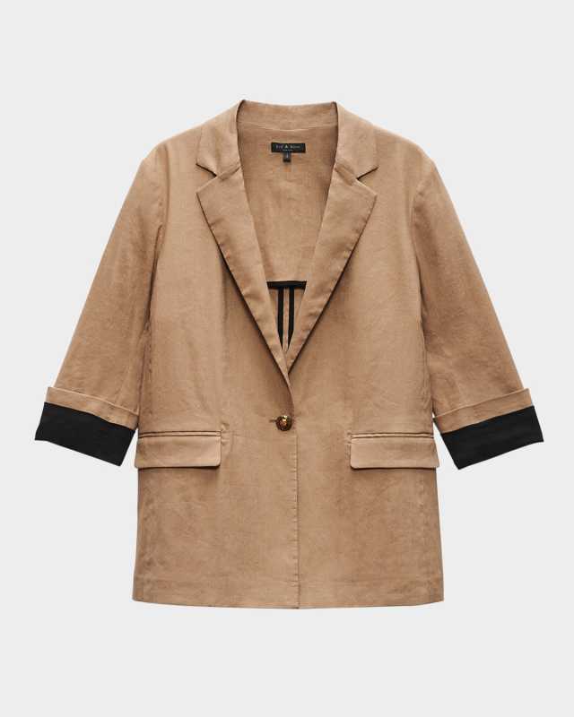 Jennie Linen Blazer
